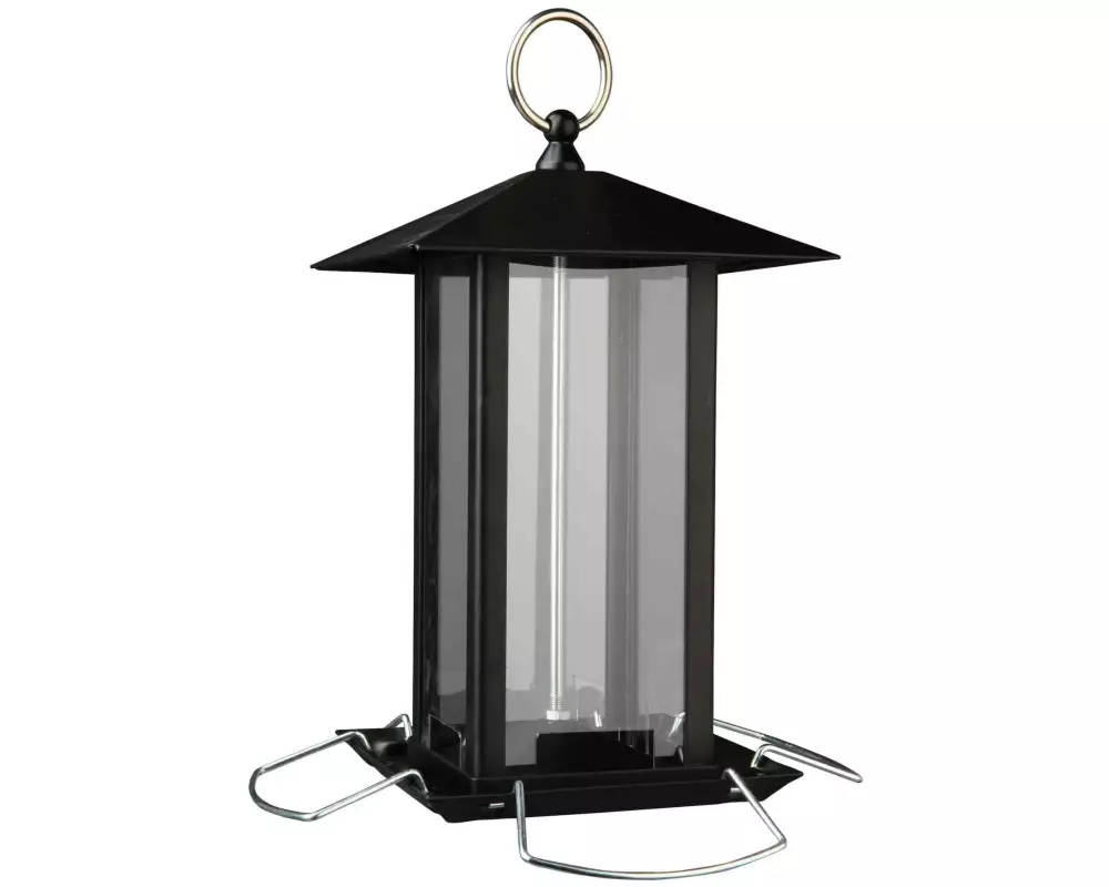 Trixie Futterspender 1000 ml, 20 cm, Schwarz