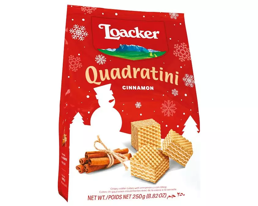 Loacker Quadratini Cinnamon 250 g