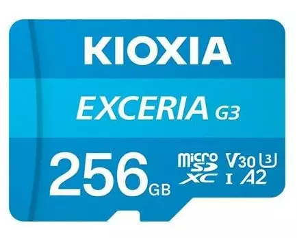 Kioxia microSDXC-Karte EXCERIA G3 256 GB