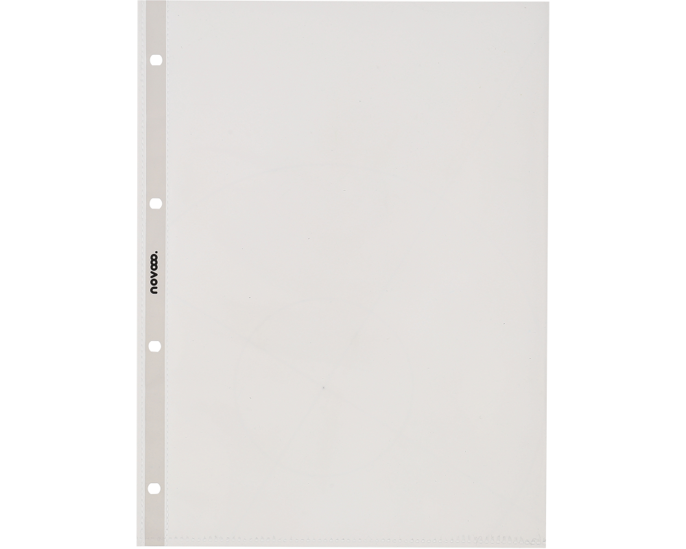 NOVOOO Zeigetasche PP 80my A4 070-5449-024 transparent, glatt 100 Stk.