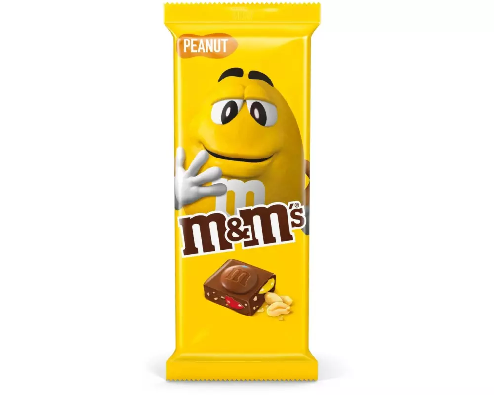 M&Ms Tafelschokolade M&Ms Peanut 165 g