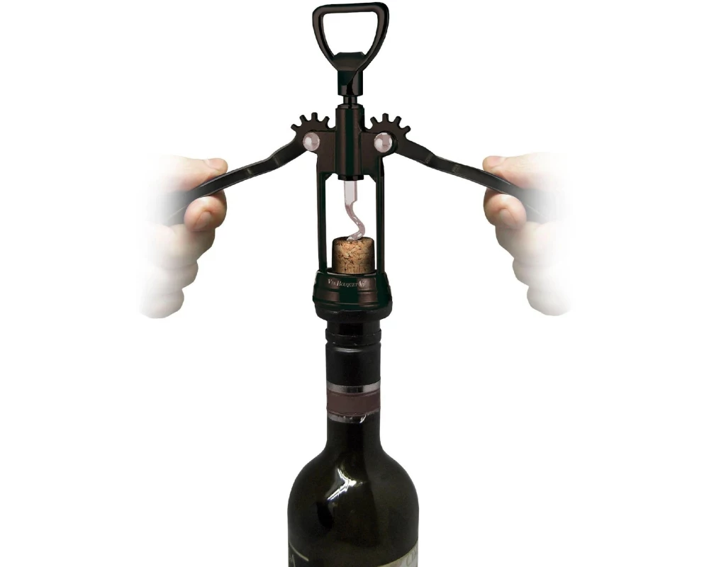 Vin Bouquet Vin Bouquet Flügelkorkenzieher Schwarz