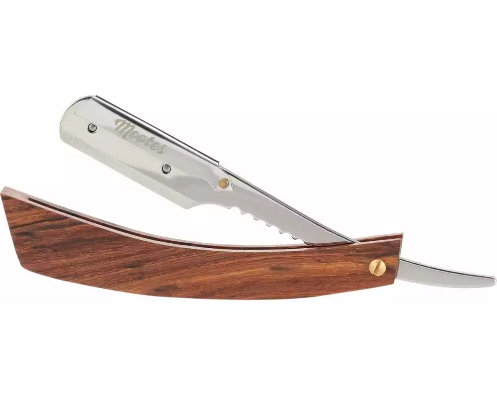 Mootes Rasiermesser mit Wechselklinge Rosenholz