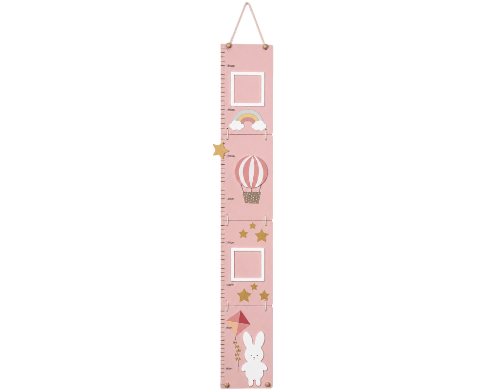 JABADABADO Messlatte Hase 88cm C2590 rosa