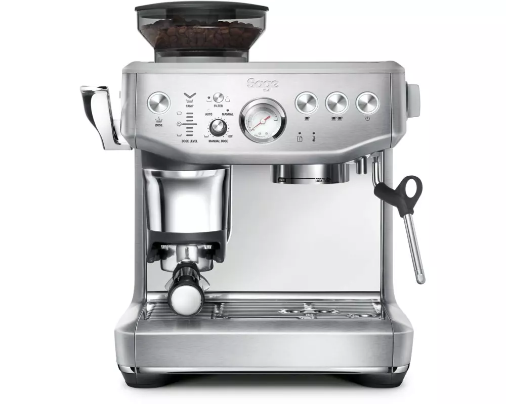 Sage Siebträgermaschine Barista Express Impress Edelstahl