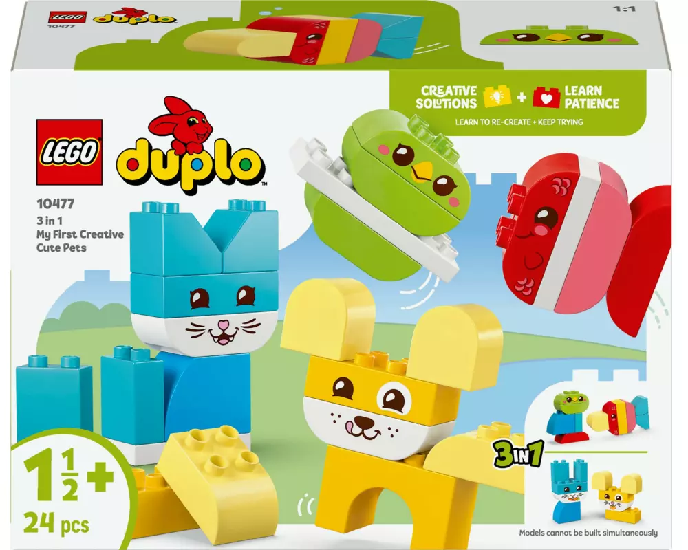 LEGO DUPLO 3-in 1 Kreative Tiere 10477