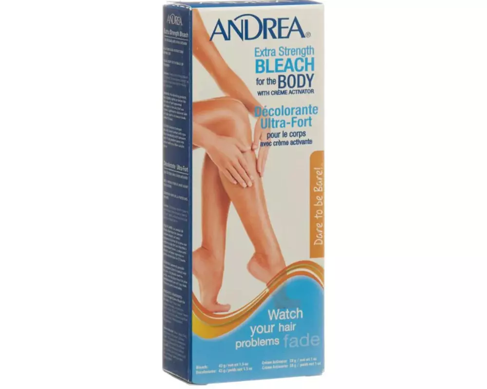 ANDREA Creme bleach Körper extra strong 2 x 42 g