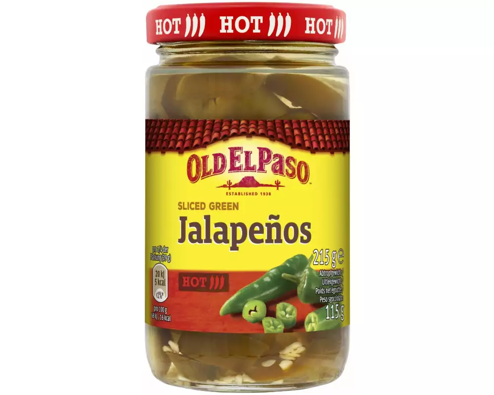 Old El Paso Jalapeños geschnitten 215 g