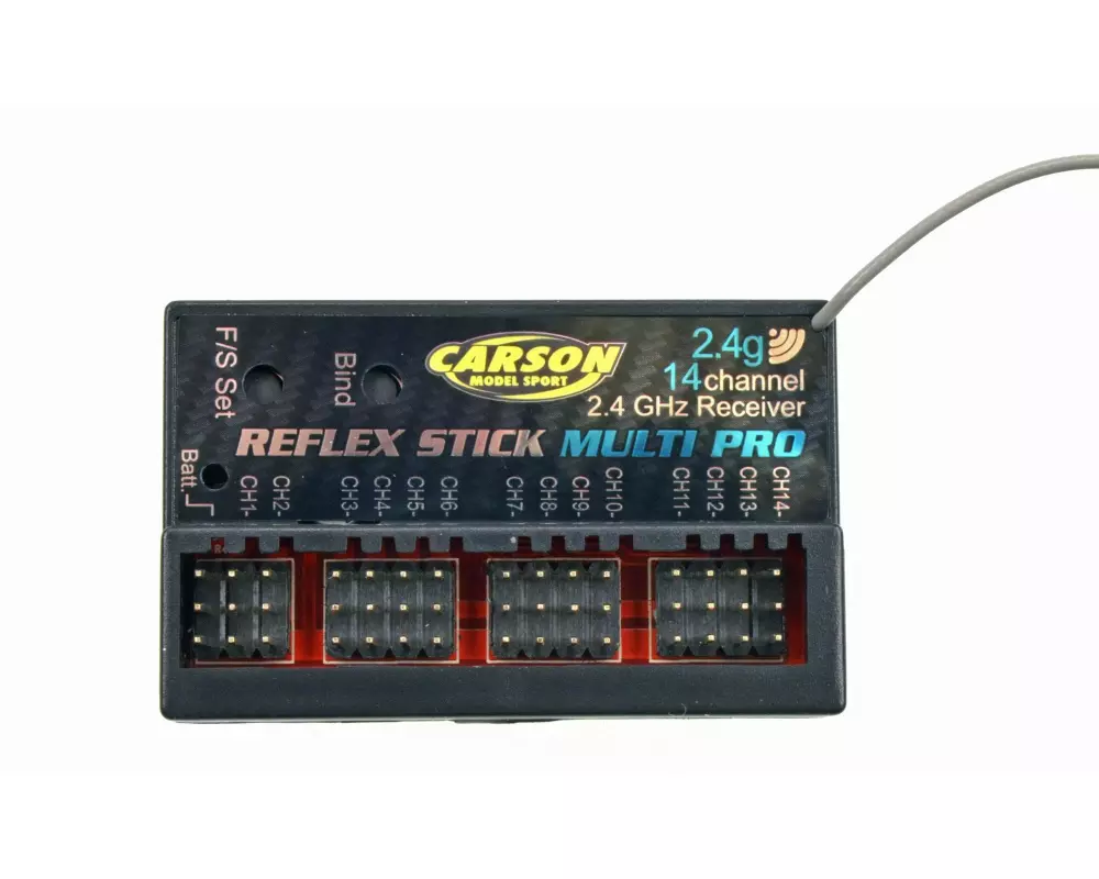 Carson Empfänger Reflex Stick Multi Pro 14-Kanal