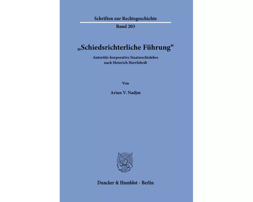 »Schiedsrichterliche Führung«