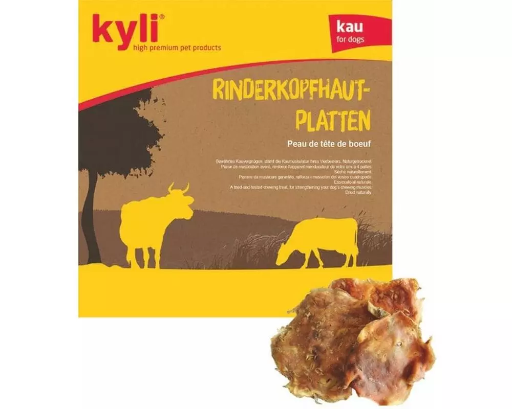 kyli Rinderkopfhaut-Platten, 2.5 kg