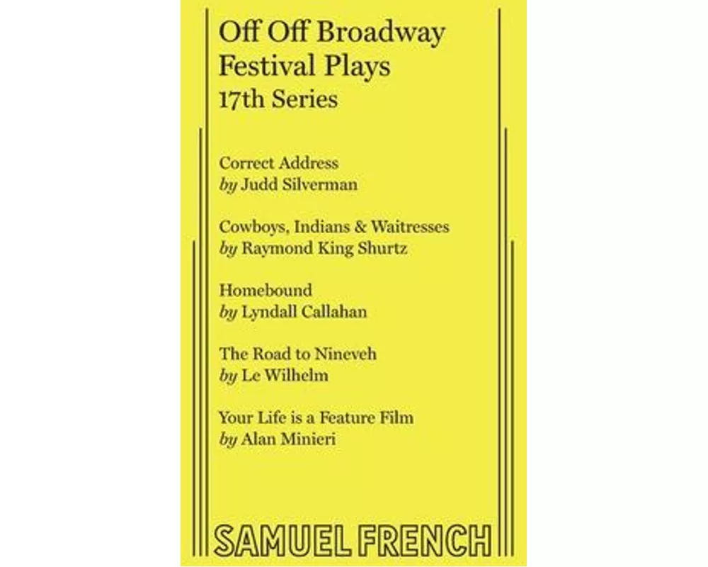 Off Off Broadway Festival Plays, 17th Series