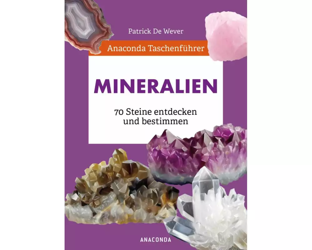 Anaconda Taschenführer Gesteine und Minerale. 70 Steine entdecken und bestimmen