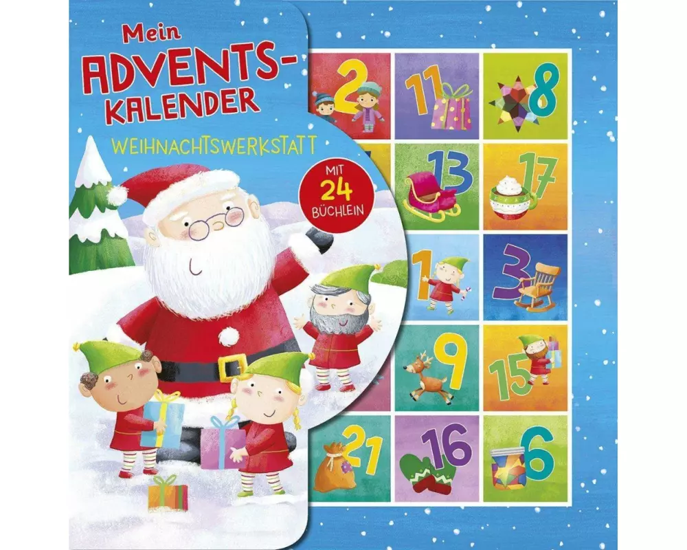 Mein Adventskalender Wichtel-Weihnachtswerkstatt