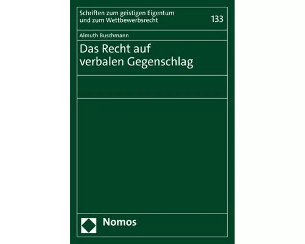Das Recht auf verbalen Gegenschlag