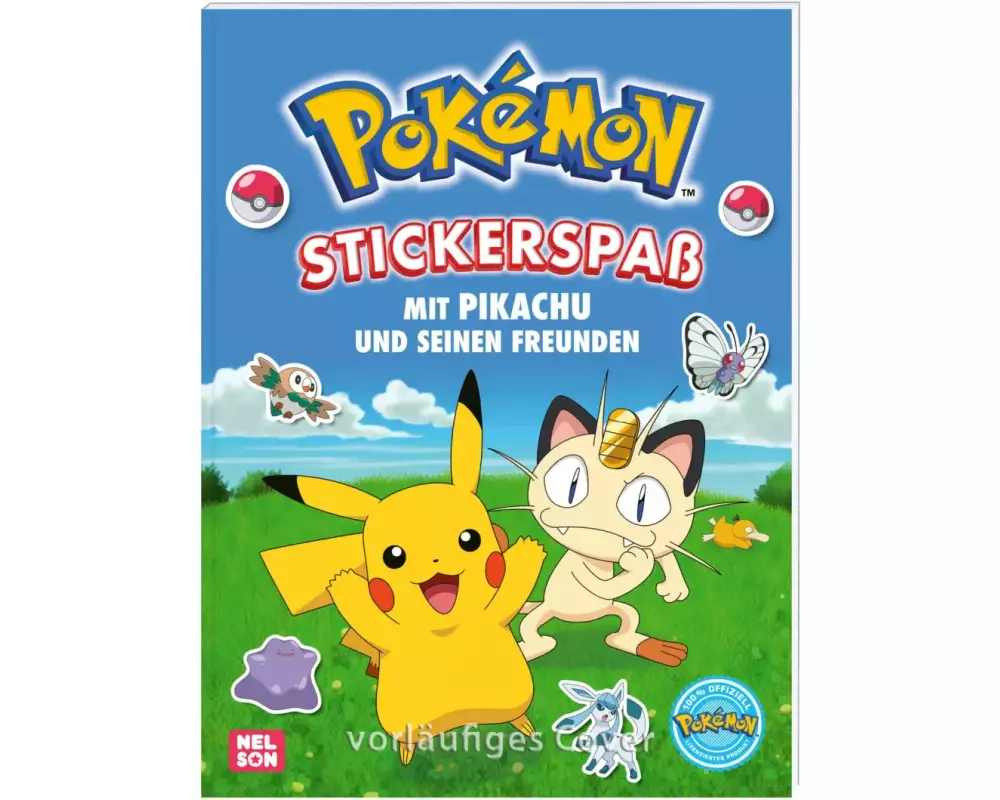 Pokémon Activity-Buch: Stickerspaß mit Pikachu und seinen Freunden