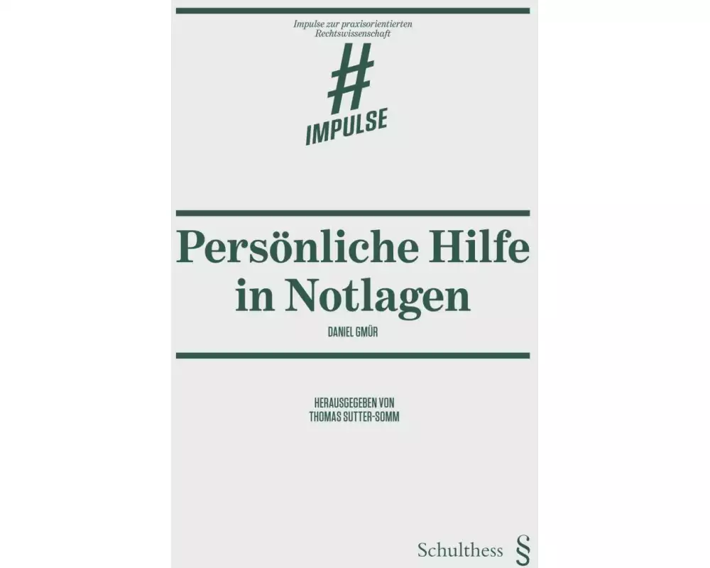 Persönliche Hilfe in Notlagen