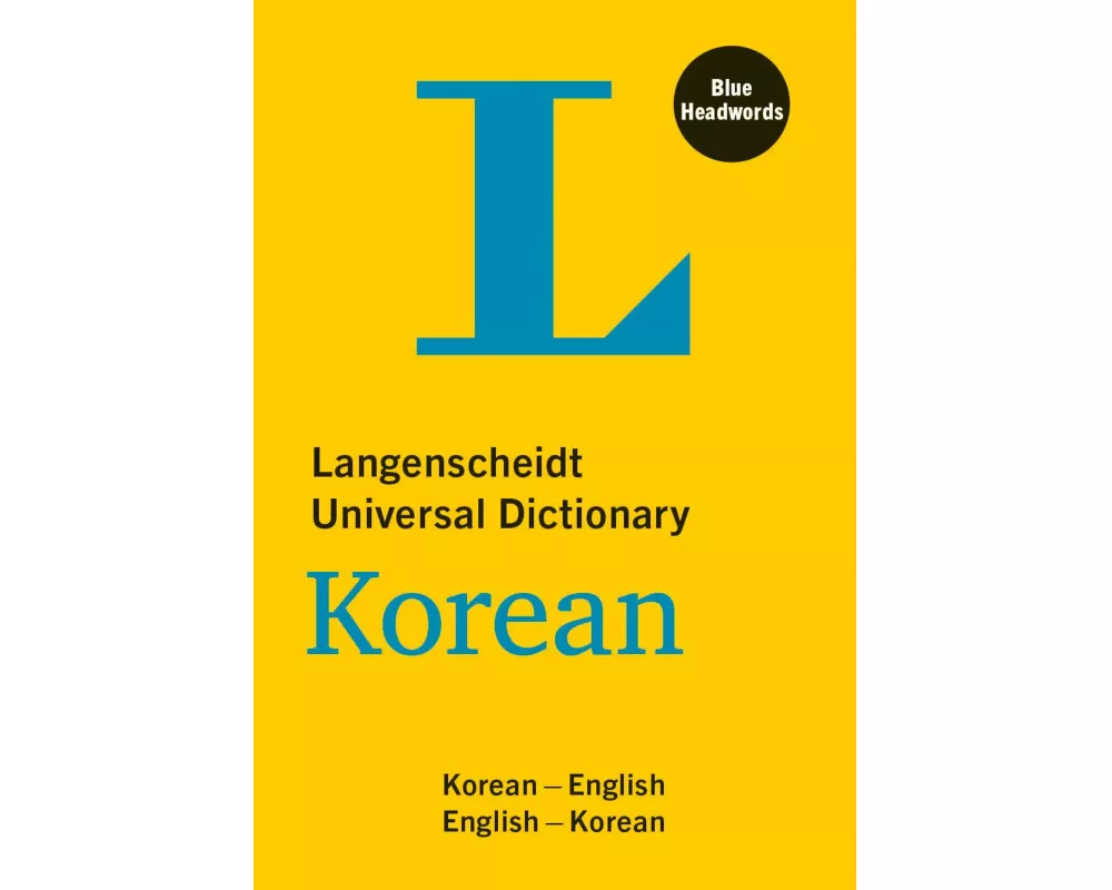 Langenscheidt Universal Dictionary Korean