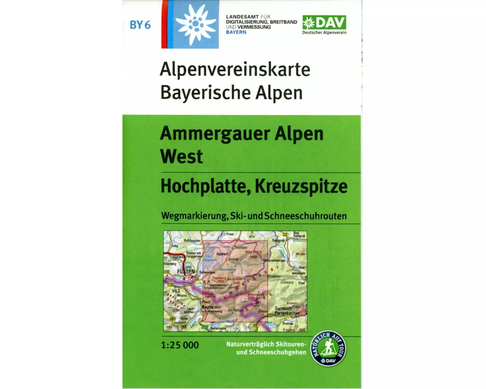 Ammergauer Alpen West, Hochplatte, Kreuzspitze