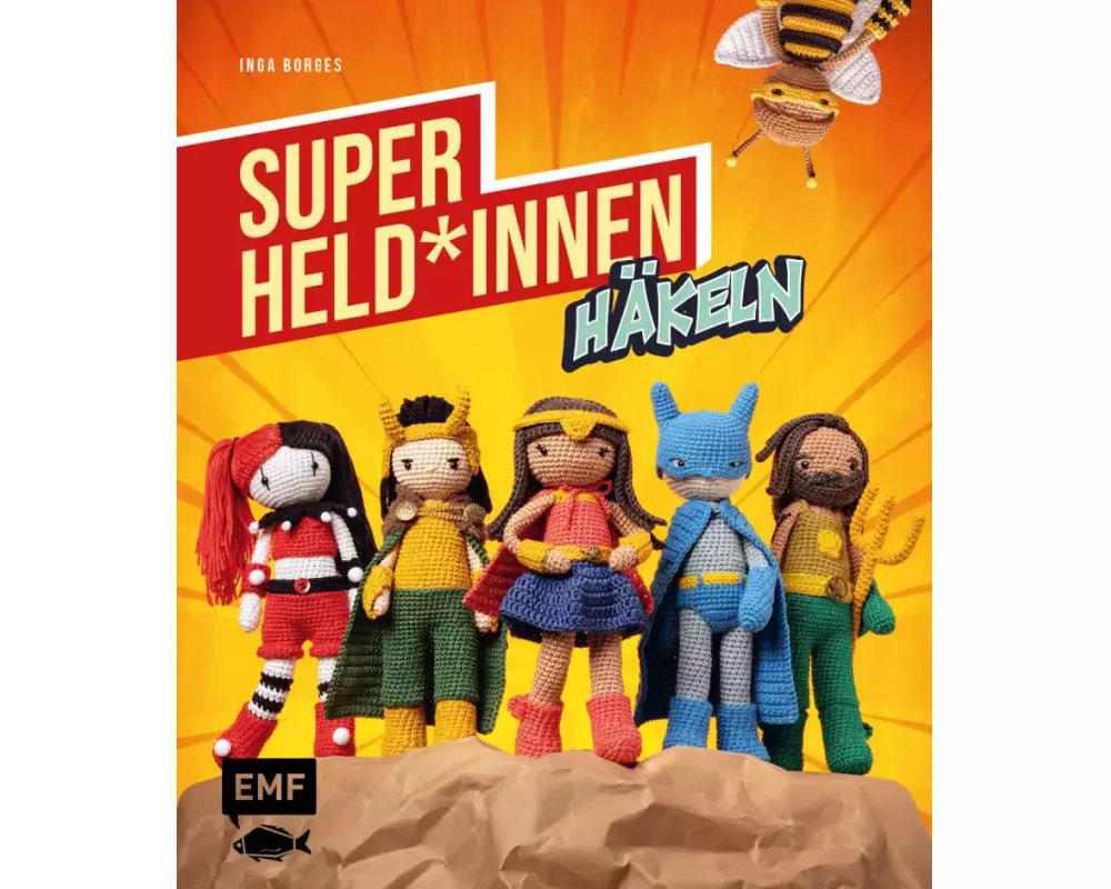 Superhelden und -heldinnen häkeln