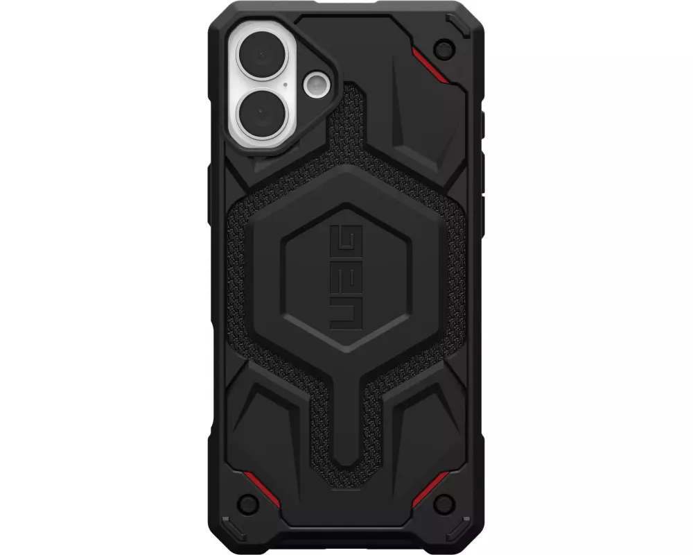 UAG Back Cover Monarch Pro iPhone 16 Plus Kevlar Black