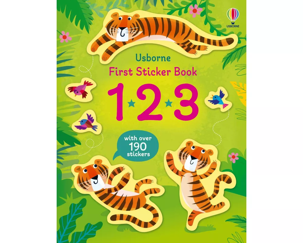 First Sticker Book 123