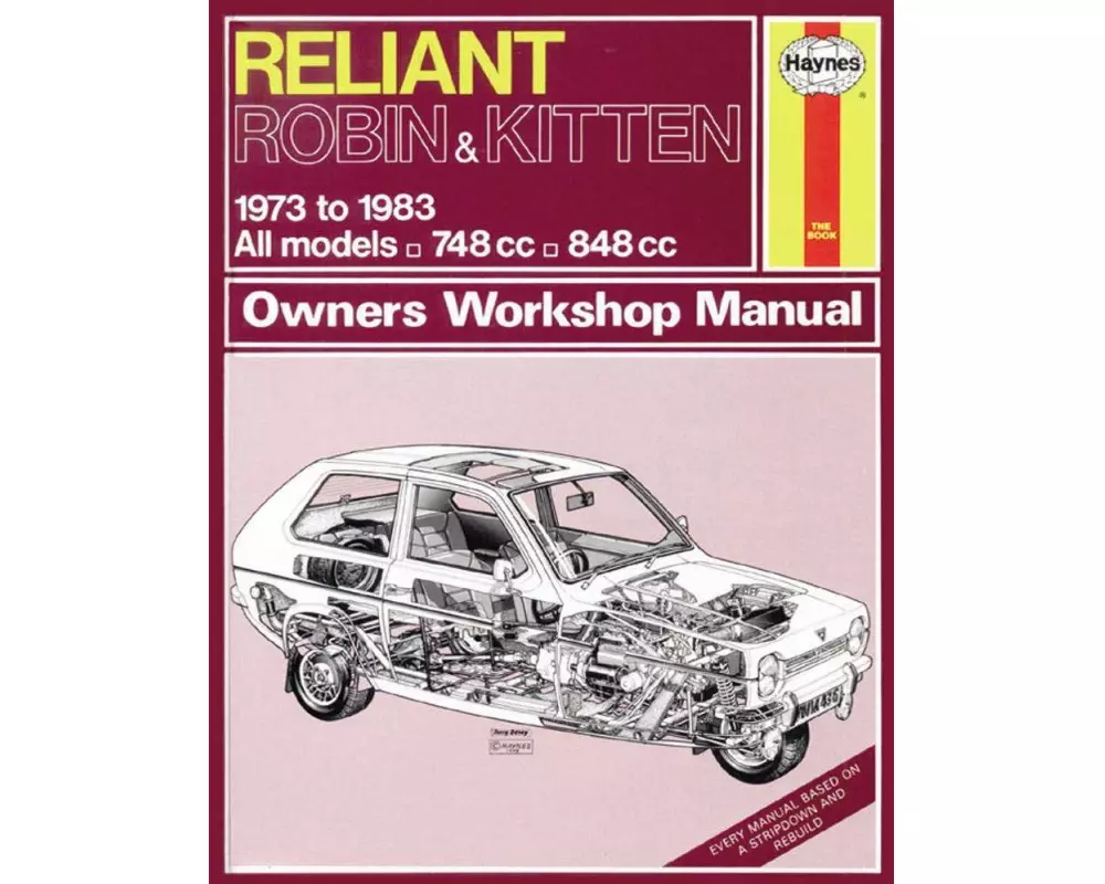 Reliant Robin & Kitten