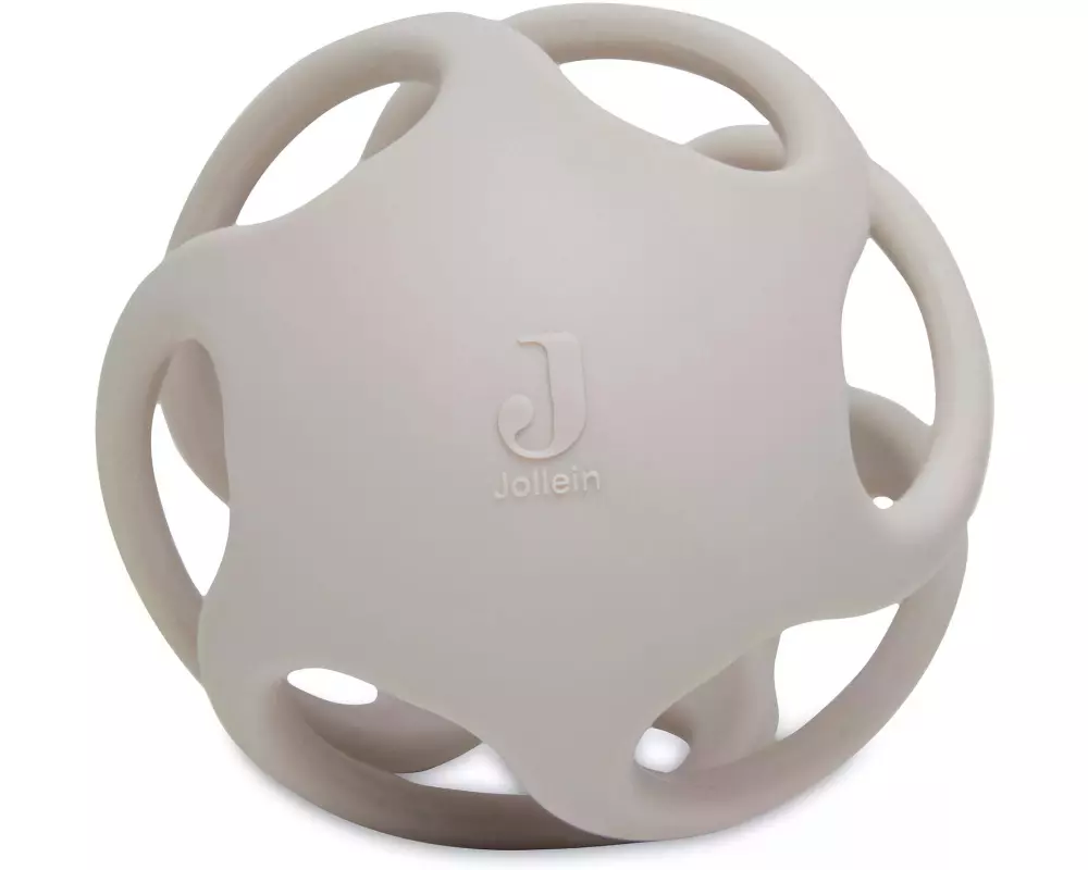 Jollein Beissring Ball Silikon Nougat