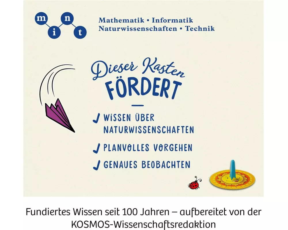 Kosmos Experimentierkasten Naturgesetze