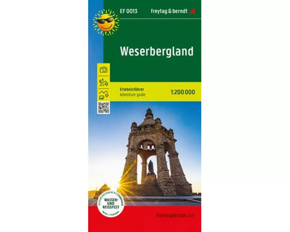 freytag & berndt Freizeitkarte Weserbergland, Erlebnisführer 1:200.000