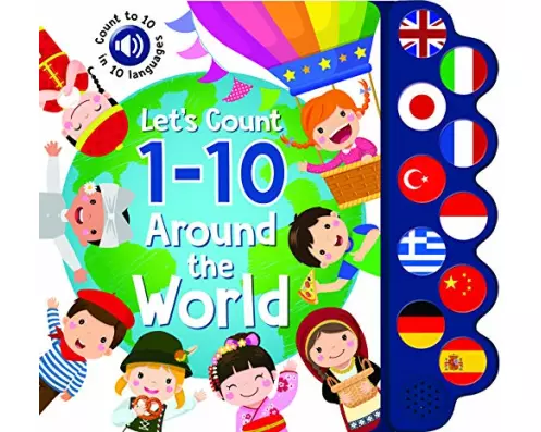 10 Button Sound - Let's Count 1-10 Around the World