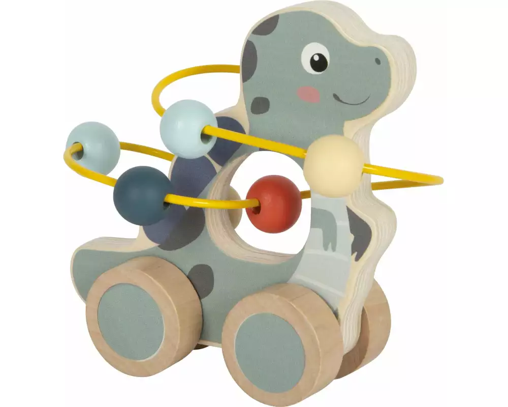 small foot Schiebetier mit Motorikschleife Dino