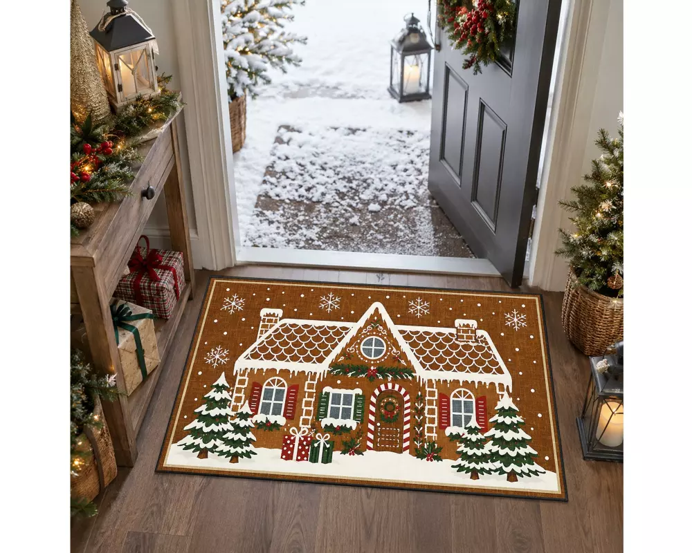 Conceptum Hypnose Türmatte XMAS 60 x 100 cm Braun