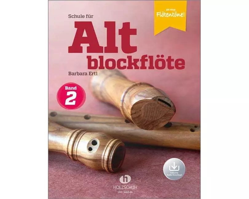 Schule für Altblockflöte 2 (mit Audio-Download)