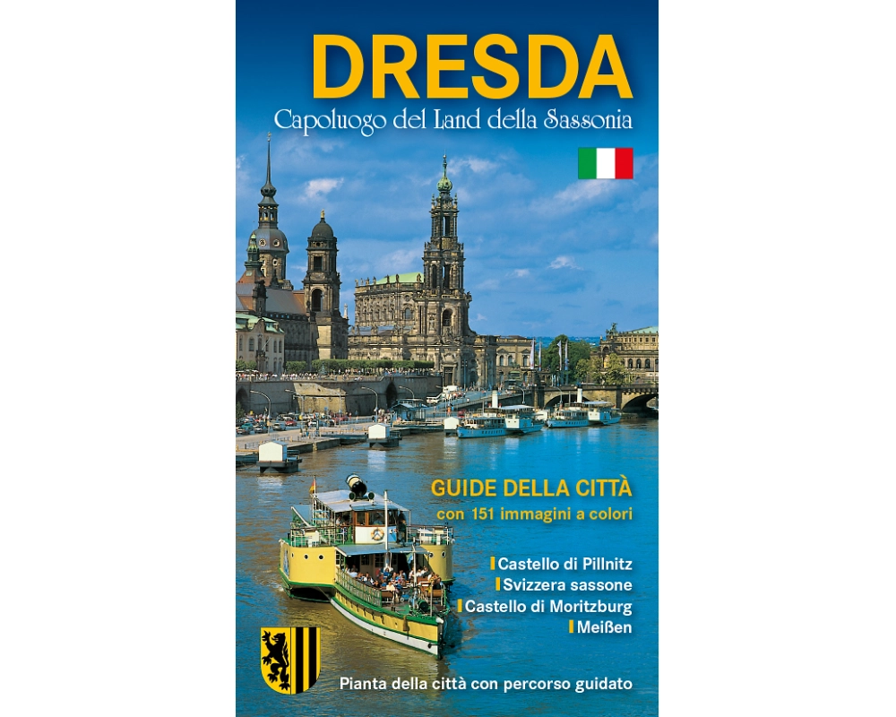 Stadtführer Dresden - die Sächsische Residenz - italienische Ausgabe