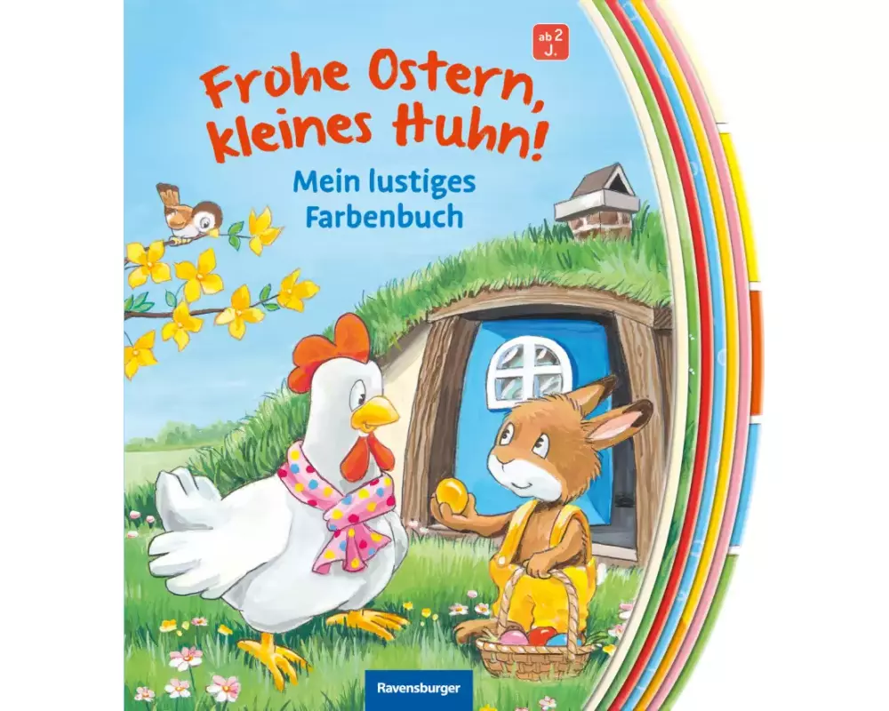 Frohe Ostern, kleines Huhn!