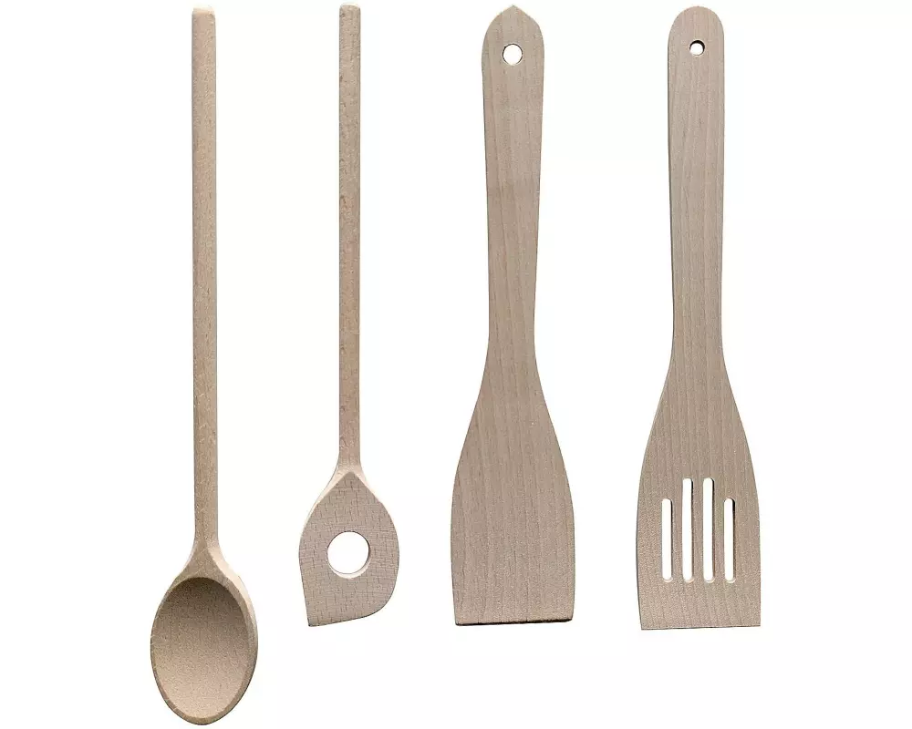 Kela Kochlöffel-Set Maribor 4-teilig