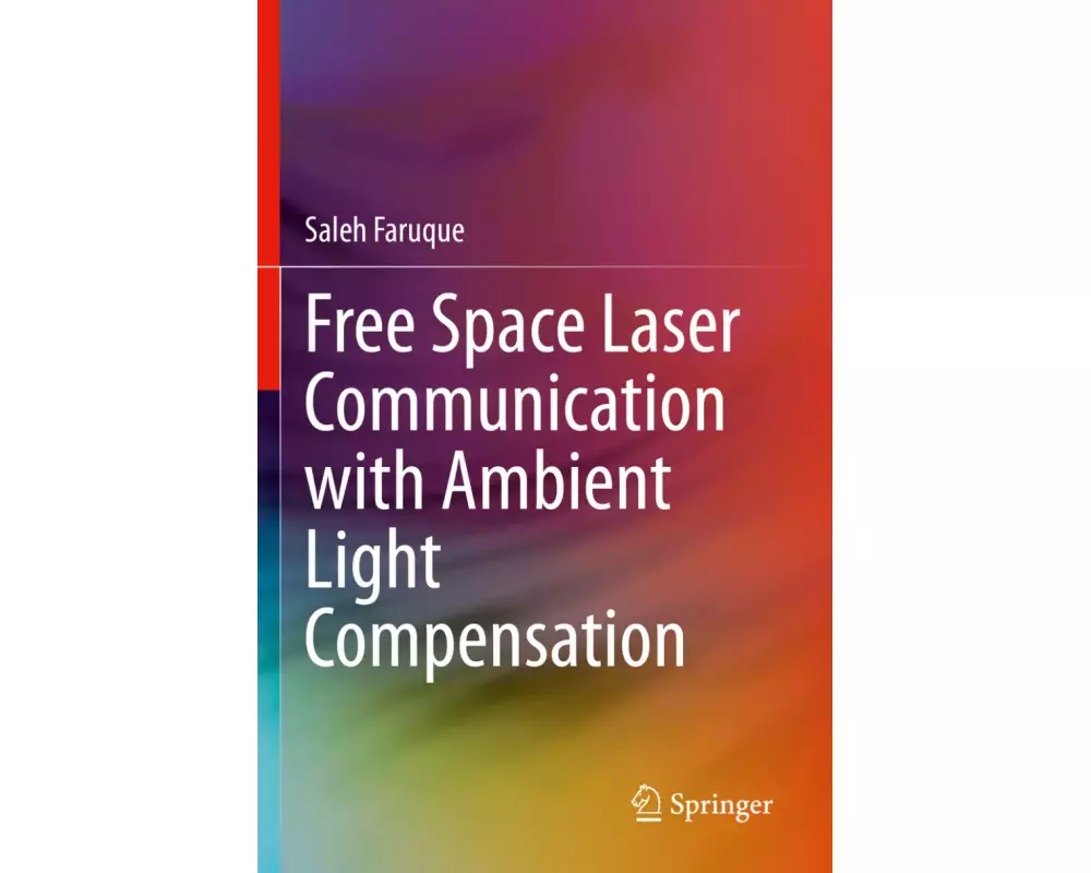 Free Space Laser Communication with Ambient Light Compensation