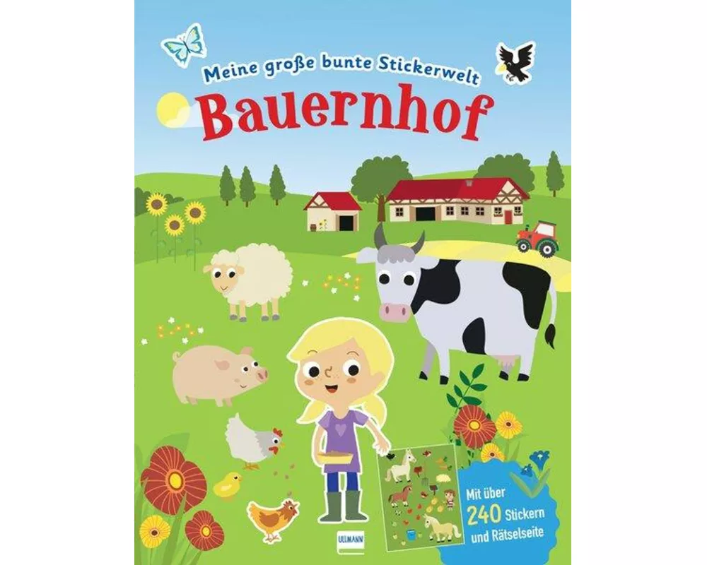 Meine große bunte Stickerwelt - Bauernhof