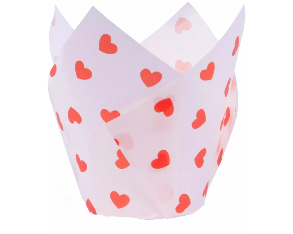 PME Muffin Backform Herzen 24 Stück