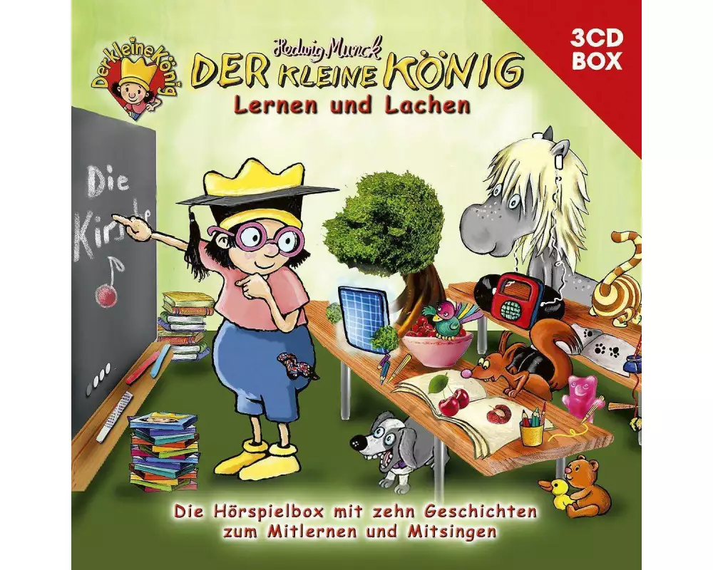3-CD Hörspielbox Vol. 4 - Lernen und Lachen