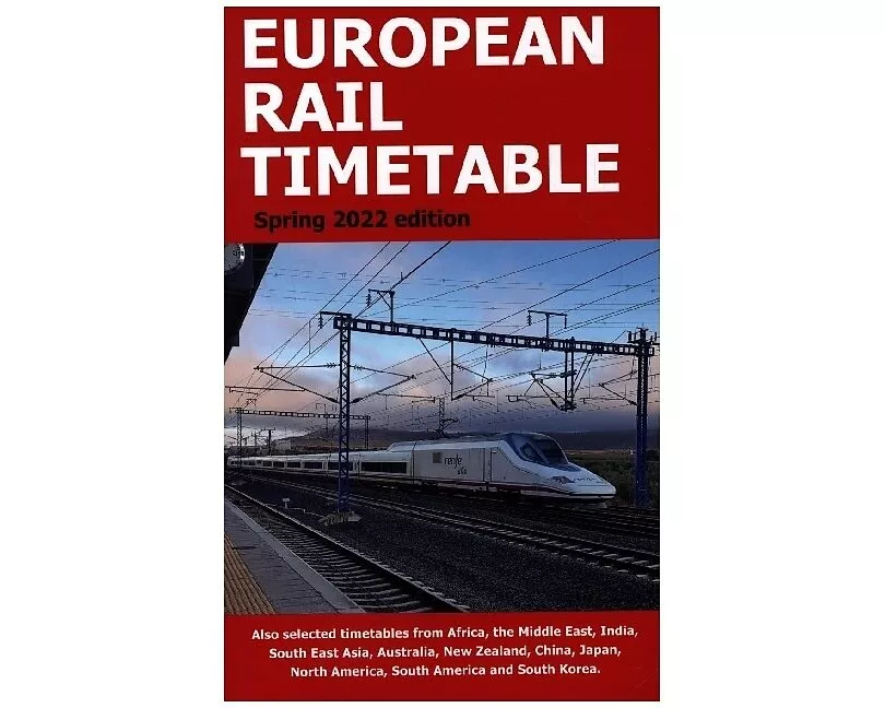 European Rail Timetable Spring 2022
