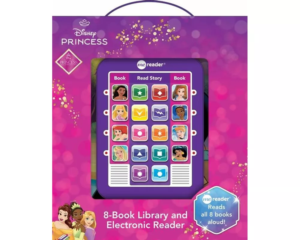 Disney Princess: Me Reader 8-Book Library and Electronic Reader Sound Book Set