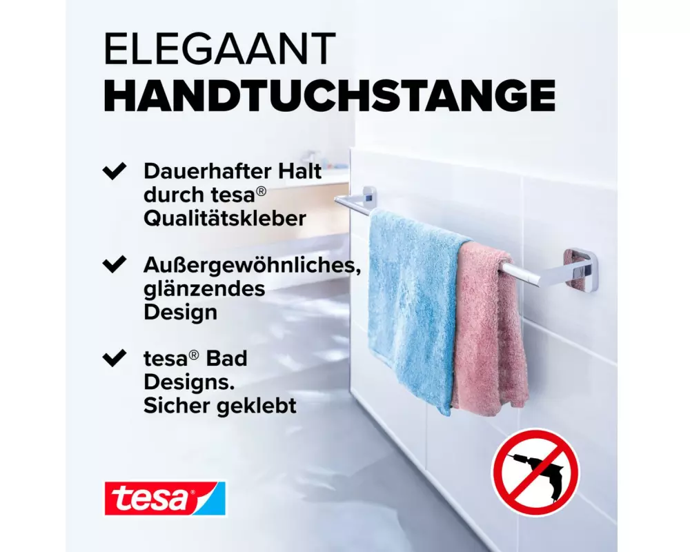 tesa ELEGAANT Verchromt