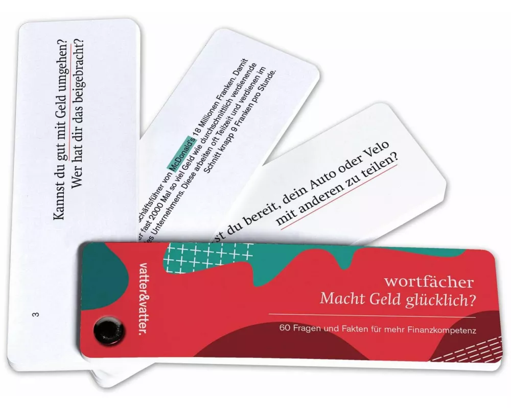 Wortfächer «Macht Geld glücklich?»