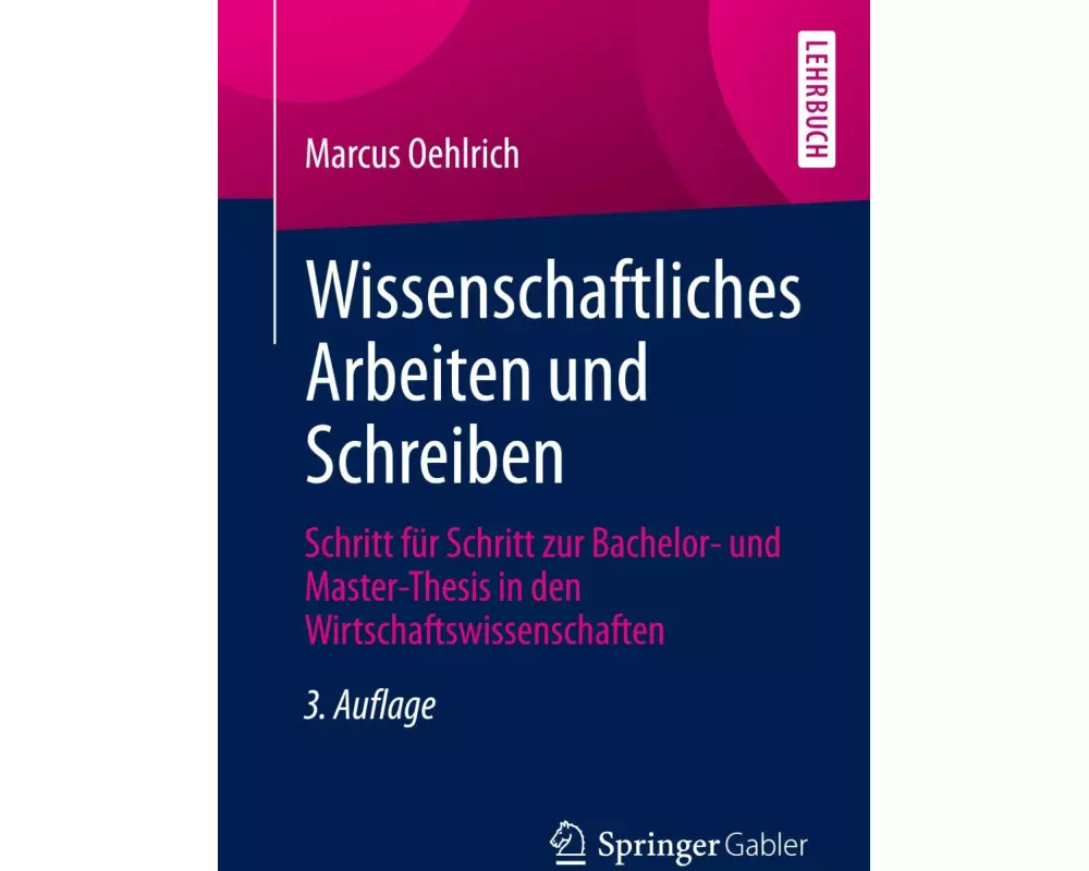Wissenschaftliches Arbeiten und Schreiben