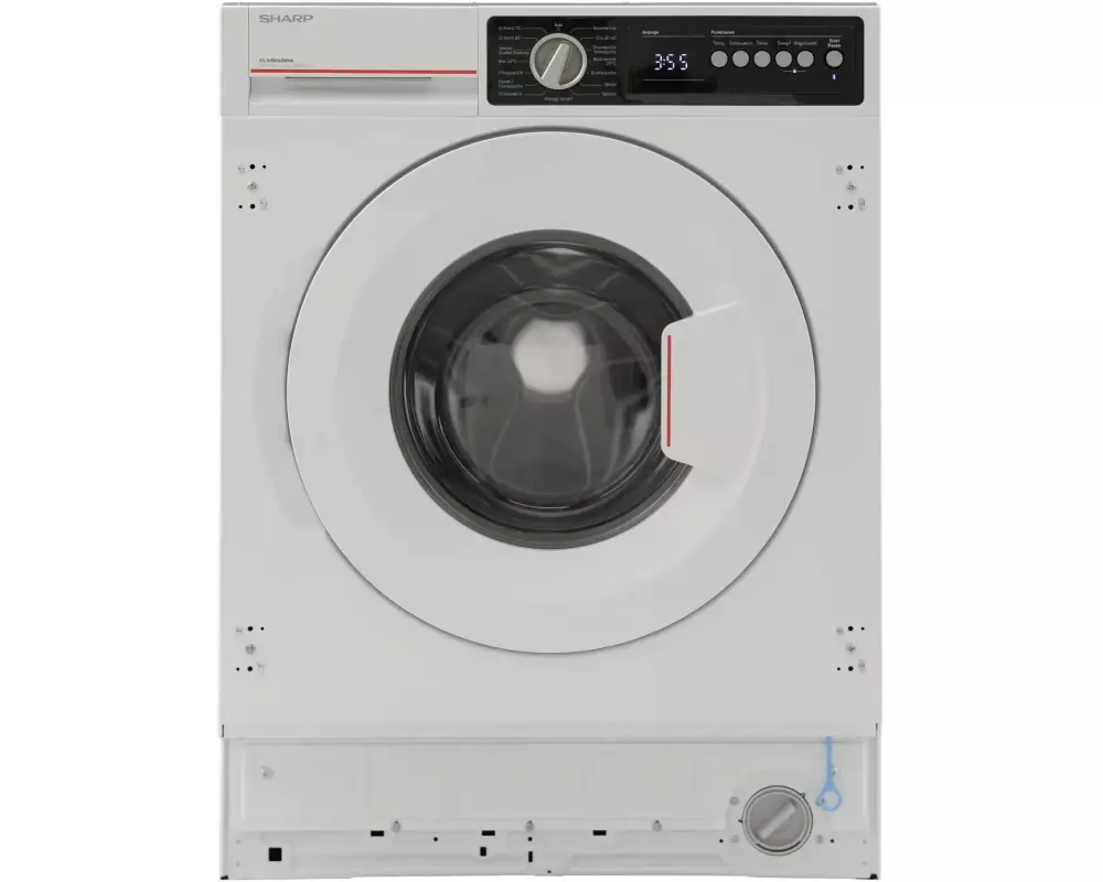 Sharp Einbau Waschmaschine ES-NIB814BWNA Links