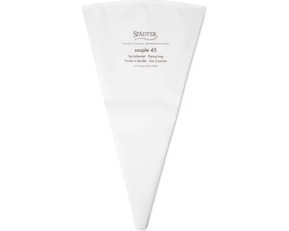 Städter Spritzbeutel Profi Souple 45 cm, Weiss