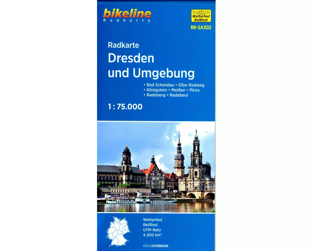 Radkarte Dresden und Umgebung (RK-SAX02)