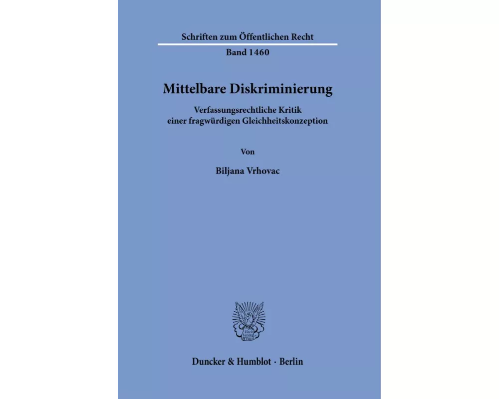 Mittelbare Diskriminierung